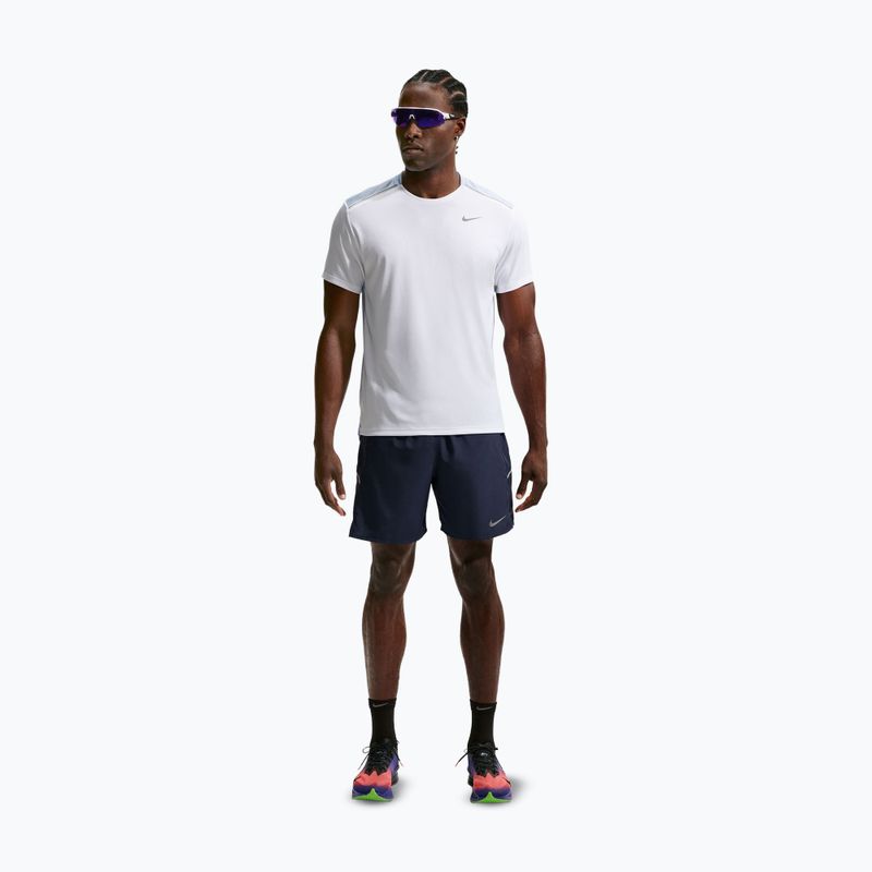Шорти для бігу чоловічі Nike Miler Dri-Fit 2in1 7" midnight navy 2