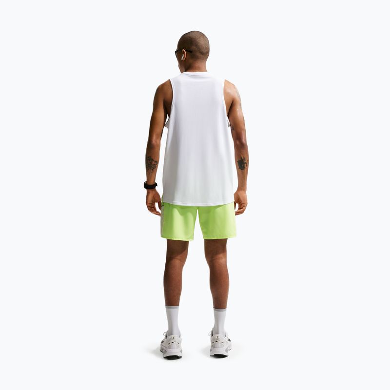 Шорти для бігу чоловічі Nike Miler Dri-Fit Brief Lined7" volt ice/barely volt 3