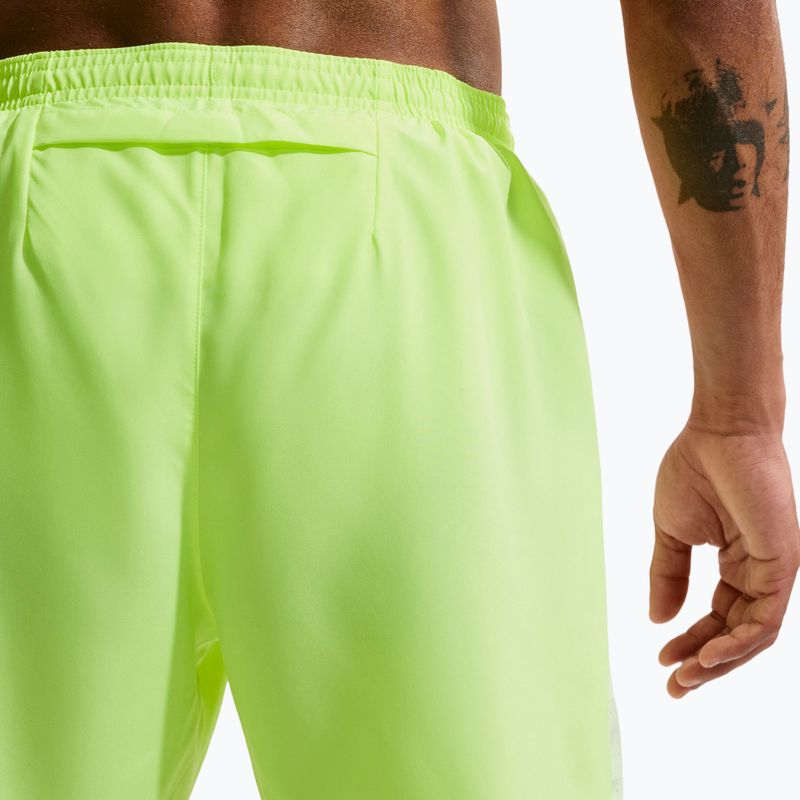 Шорти для бігу чоловічі Nike Miler Dri-Fit Brief Lined7" volt ice/barely volt 5