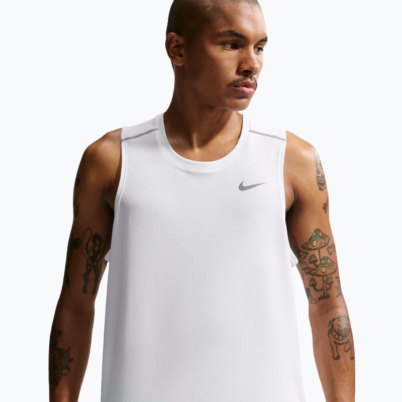 Футболка для бігу чоловіча Nike Miler Dri-Fit white 5