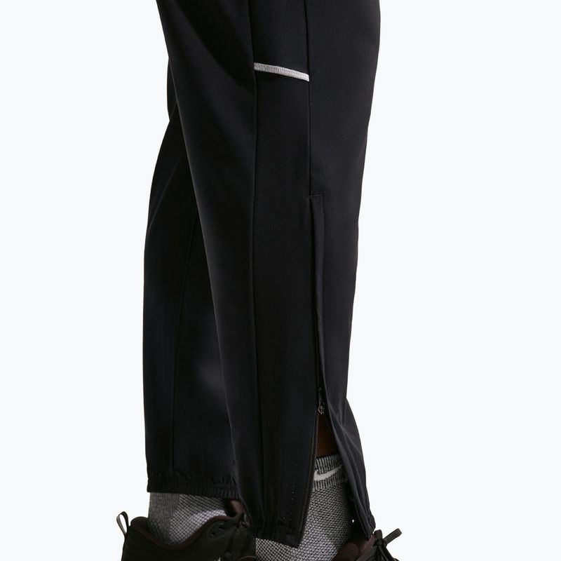 Штани для бігу чоловічі Nike Miler Dri-Fit Woven black/black 7