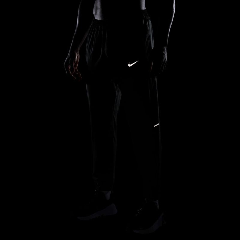 Штани для бігу чоловічі Nike Miler Dri-Fit Woven black/black 8