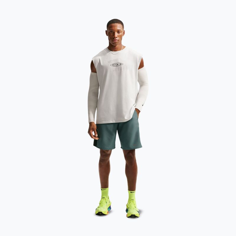 Шорти для бігу чоловічі Nike Miler Dri-Fit 9" mineral slate 2