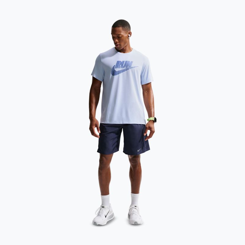 Шорти для бігу чоловічі Nike Miler Dri-Fit 9" midnight navy 2