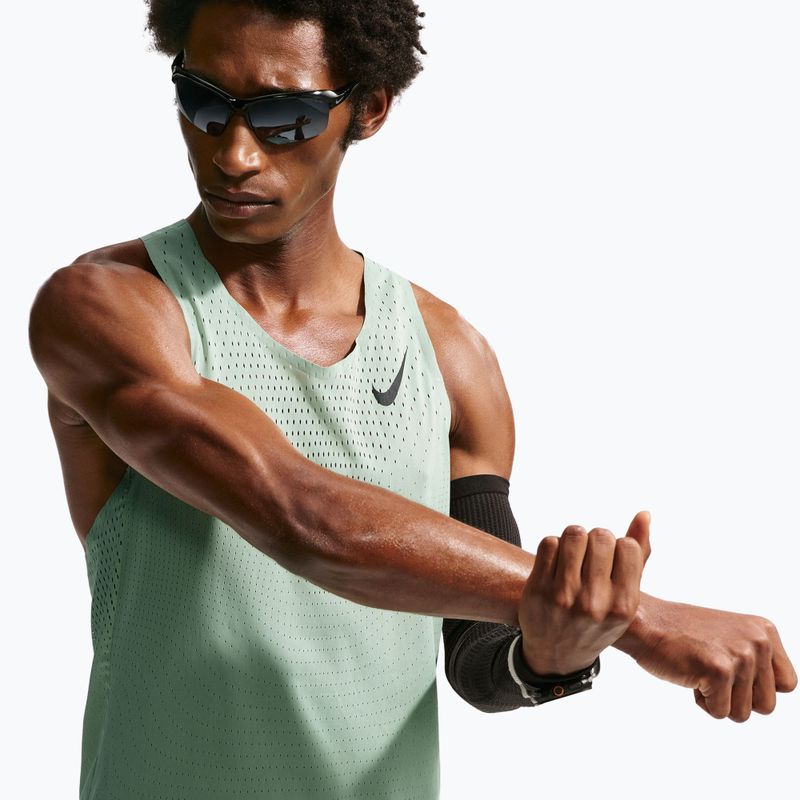 Футболка для бігу чоловіча Nike AeroSwift Dri-Fit ADV steam/black 4