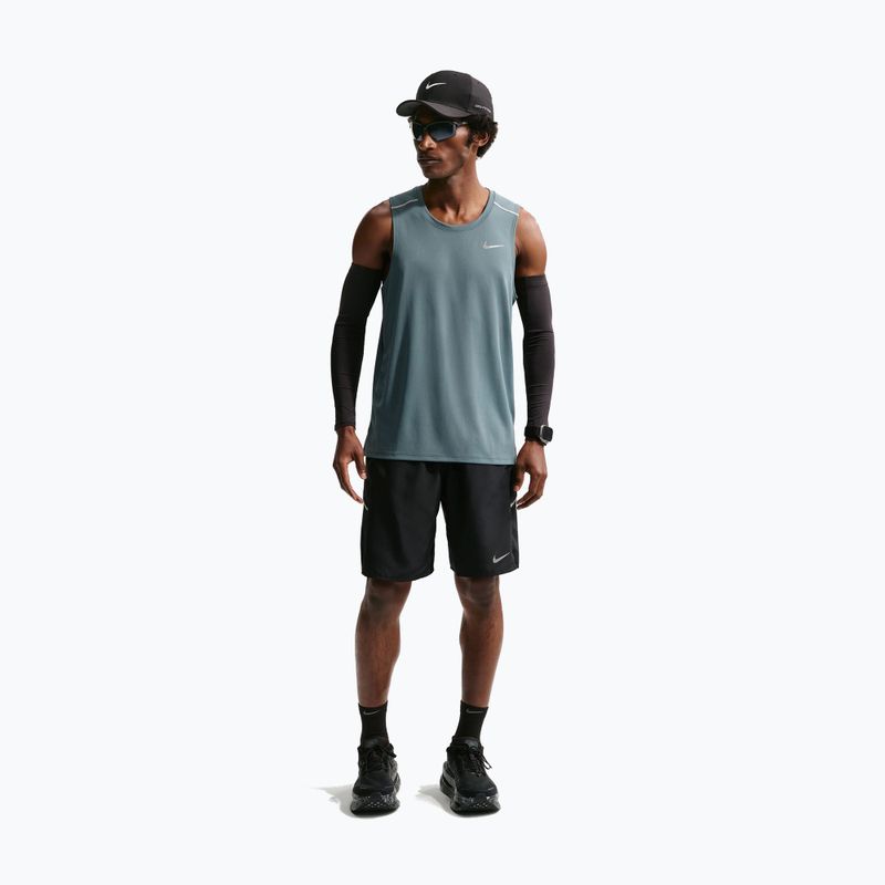 Шорти для бігу чоловічі Nike Miler Dri-Fit 9" black/black 2