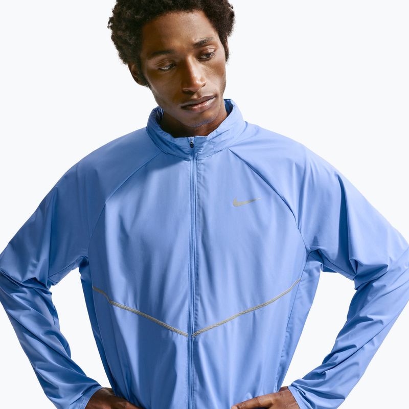 Куртка для бігу чоловіча Nike Miler Repel UV royal pulse/royal pulse 4