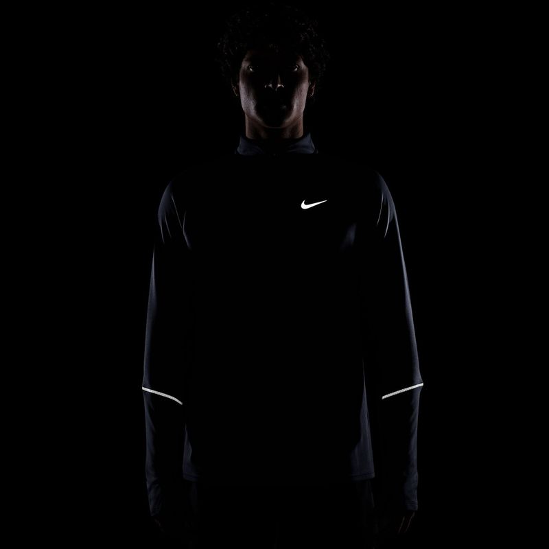 Кофта для бігу чоловіча Nike Miler Dri-Fit UV 1/2 Zip midnight navy 7