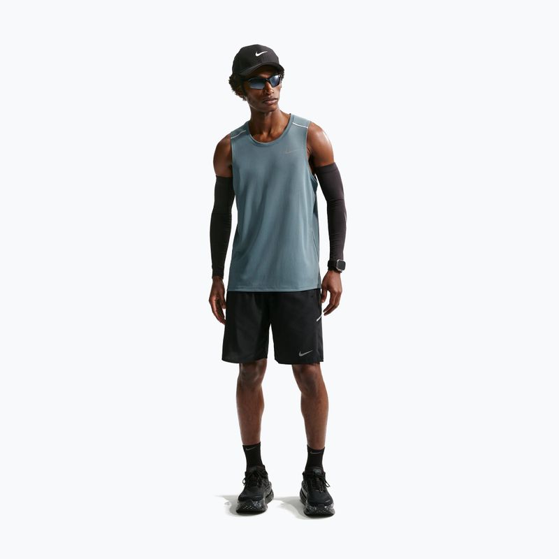Футболка для бігу чоловіча Nike Miler Dri-Fit mineral slate 2