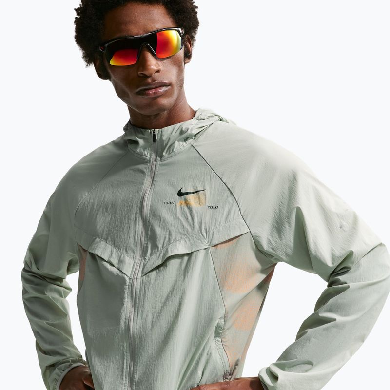 Куртка для бігу чоловіча Nike Stride Repel UV jade horizon 4