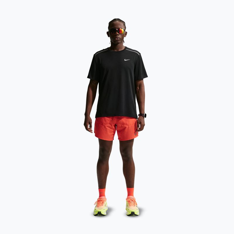 Футболка для бігу чоловіча Nike Miler Dri-Fit UV black 2