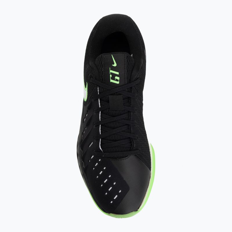 Кросівки баскетбольні чоловічі Nike G.T. Cut Academy 2 black/voltage green/volt tint/white 5