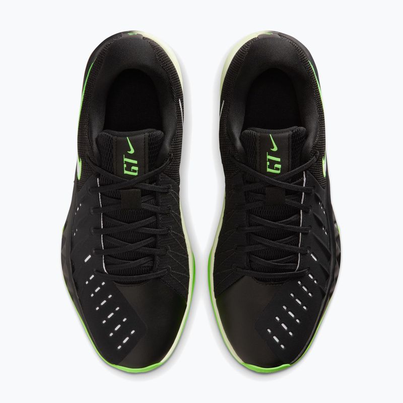 Кросівки баскетбольні чоловічі Nike G.T. Cut Academy 2 black/voltage green/volt tint/white 5