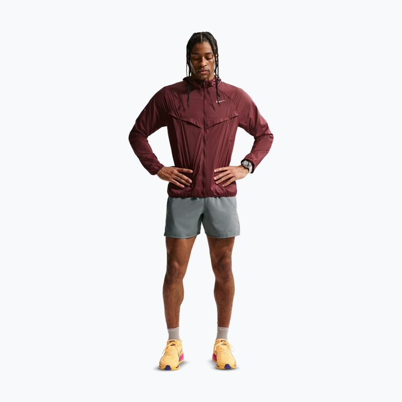 Шорти чоловічі Nike Miler Dri-Fit Brief Lined 5" smoke grey/smoke grey 2