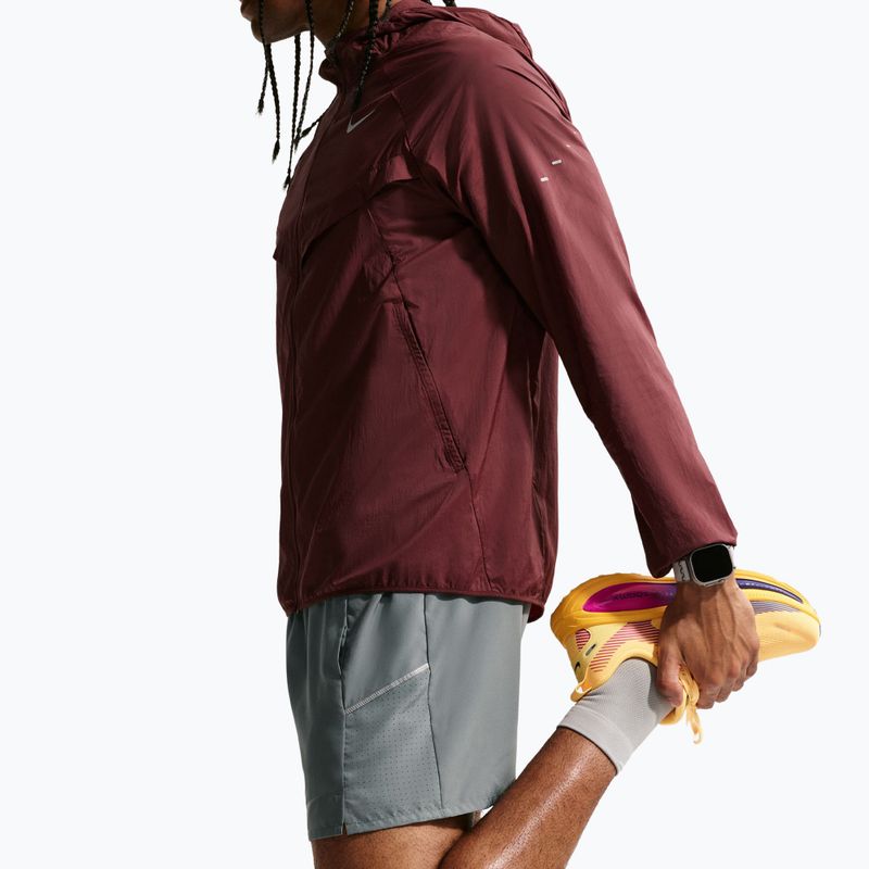Шорти чоловічі Nike Miler Dri-Fit Brief Lined 5" smoke grey/smoke grey 4
