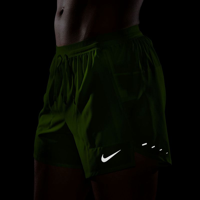 Чоловічі шорти Nike Stride Dri-Fit Brief-Lined 5" volt ice 7