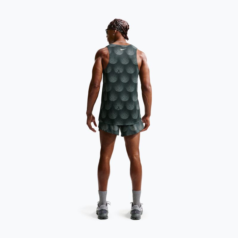 Футболка для бігу чоловіча Nike Stride Dri-Fit ADV black spruce 3