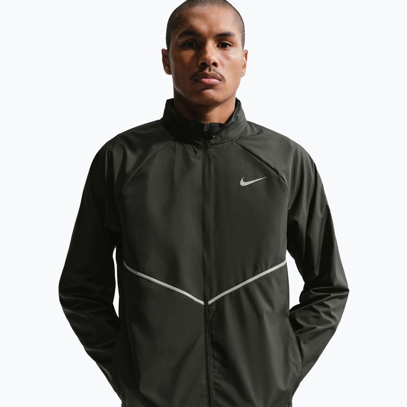 Куртка для бігу чоловіча Nike Miler Repel UV black/black 4