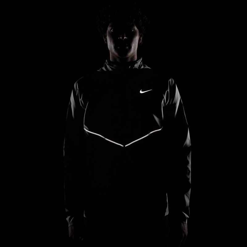 Куртка для бігу чоловіча Nike Miler Repel UV black/black 8