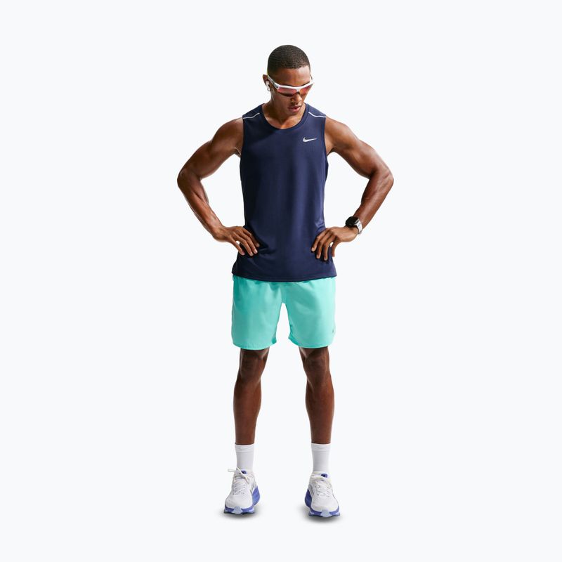 Футболка для бігу чоловіча Nike Miler Dri-Fit midnight navy 2