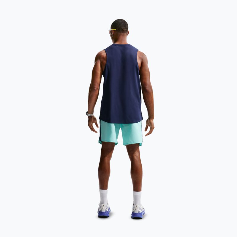 Футболка для бігу чоловіча Nike Miler Dri-Fit midnight navy 3