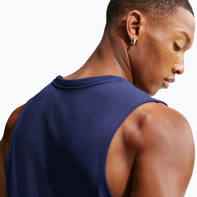 Футболка для бігу чоловіча Nike Miler Dri-Fit midnight navy 6