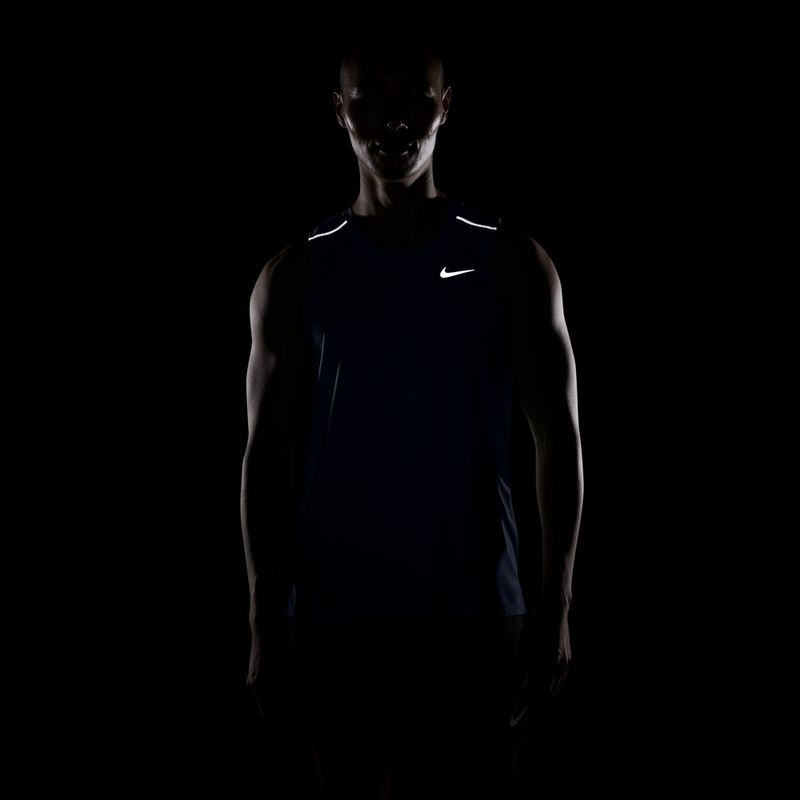 Футболка для бігу чоловіча Nike Miler Dri-Fit midnight navy 7