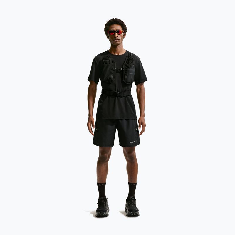 Шорти для бігу чоловічі Nike Miler Dri-Fit 2in1 7" black/black 2