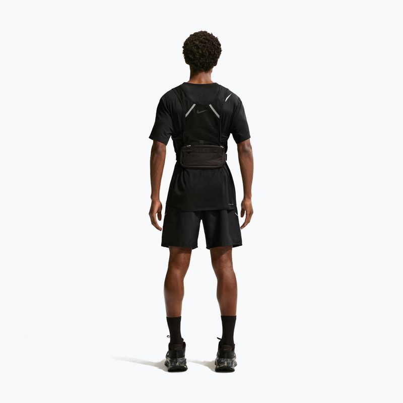 Шорти для бігу чоловічі Nike Miler Dri-Fit 2in1 7" black/black 3