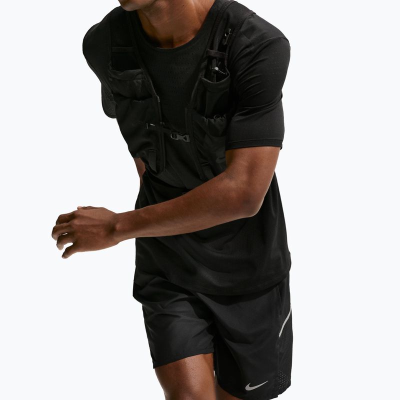 Шорти для бігу чоловічі Nike Miler Dri-Fit 2in1 7" black/black 4