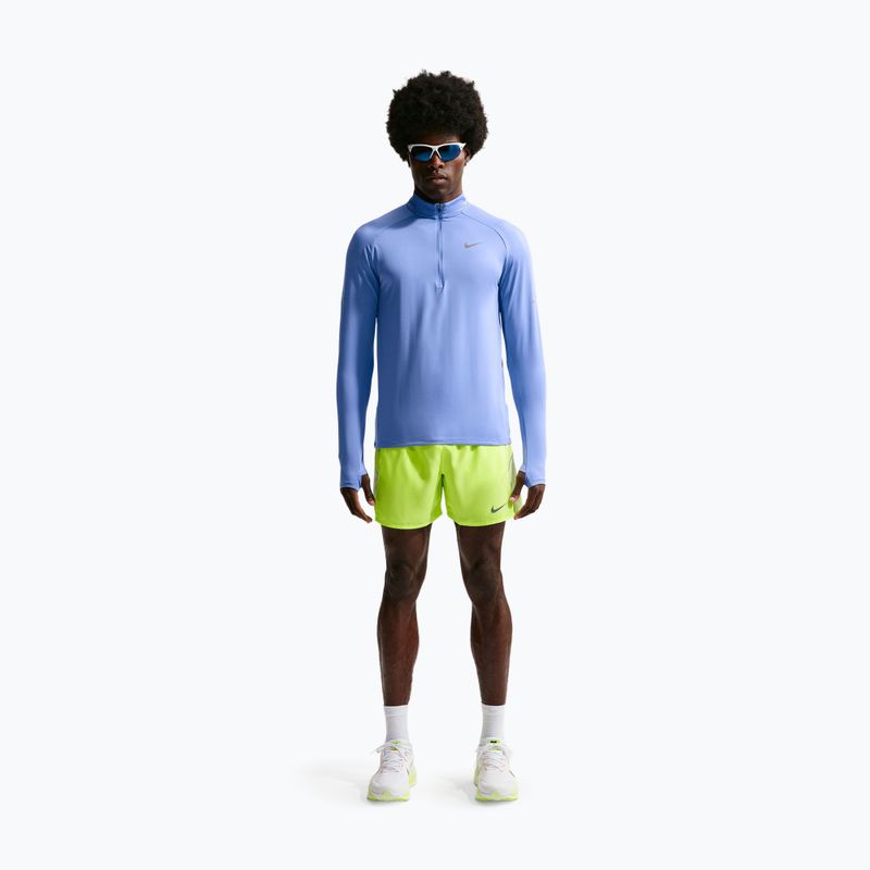 Кофта для бігу чоловіча Nike Stride 1/4 Zip Dri-Fit royal pulse 2
