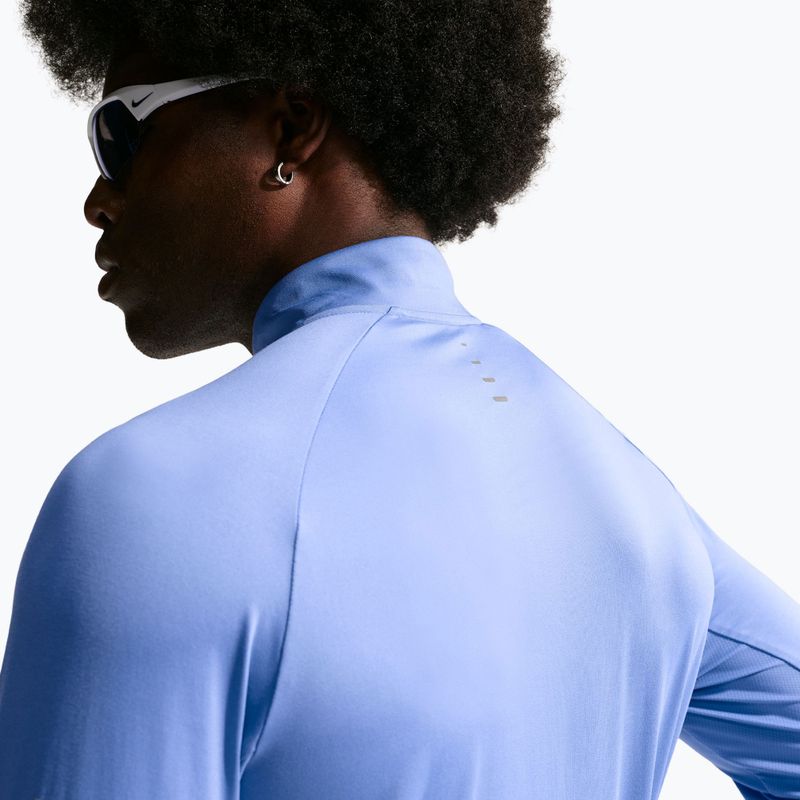 Кофта для бігу чоловіча Nike Stride 1/4 Zip Dri-Fit royal pulse 6