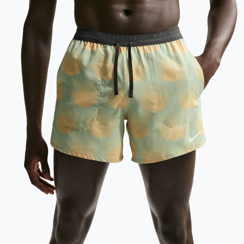 Шорти для бігу чоловічі Nike Stride Dri-Fit Brief Lined 5" jade horizon 5