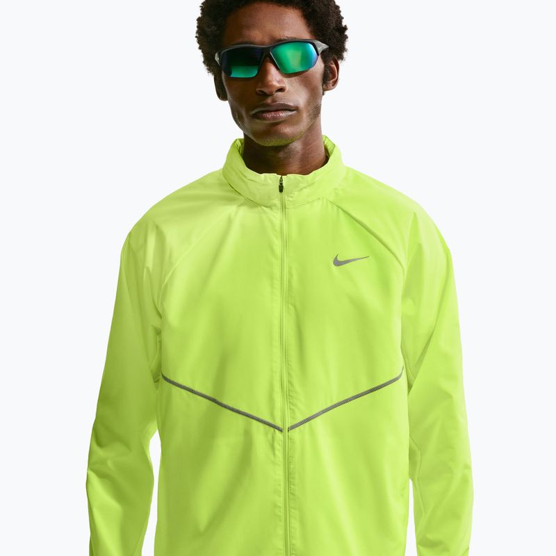 Куртка для бігу чоловіча Nike Miler Repel UV volt ice/volt ice 4