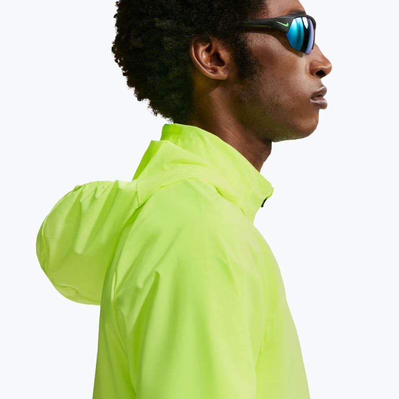Куртка для бігу чоловіча Nike Miler Repel UV volt ice/volt ice 5