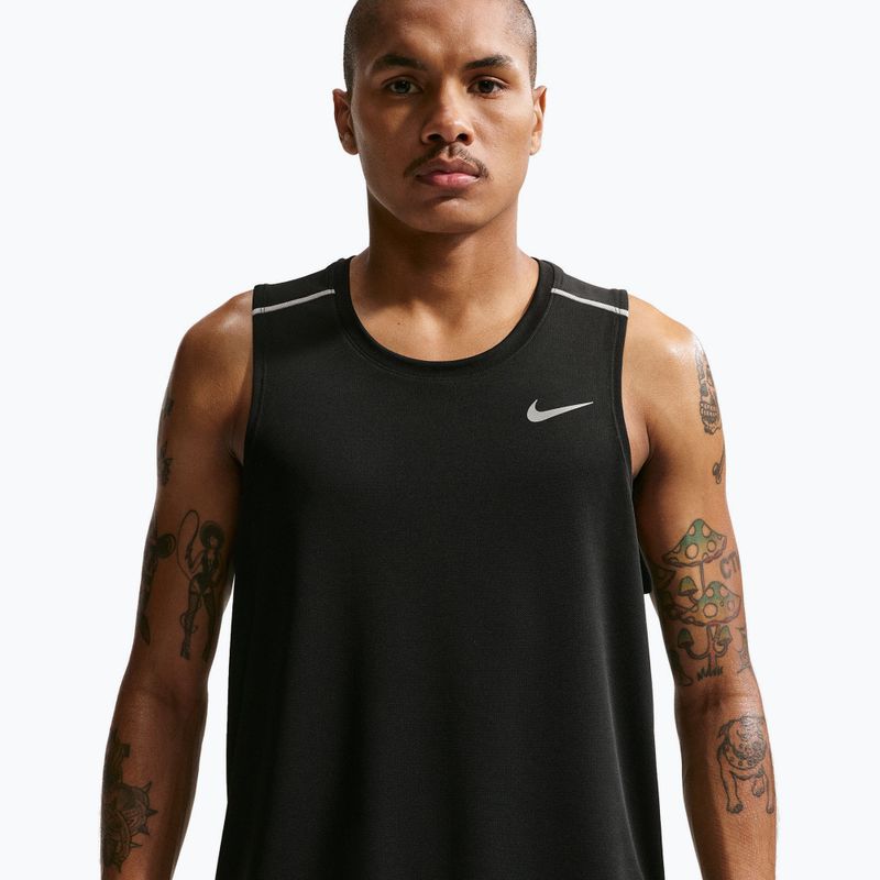 Футболка для бігу чоловіча Nike Miler Dri-Fit black 4