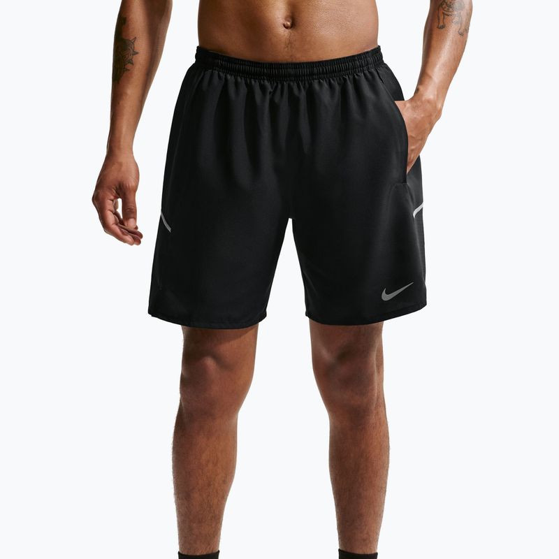 Шорти для бігу чоловічі Nike Miler Dri-Fit Brief Lined7" black/black 5