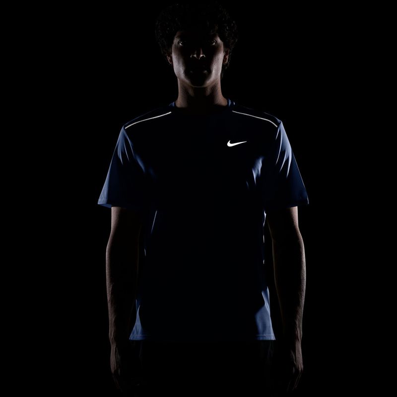 Футболка для бігу чоловіча Nike Miler Dri-Fit UV royal pulse 4