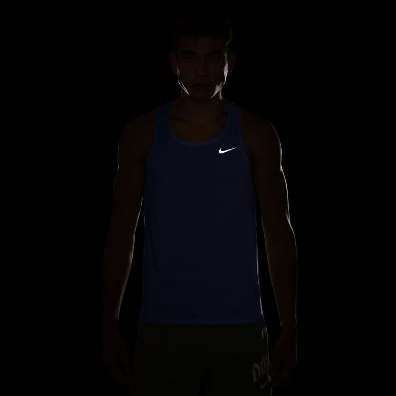 Футболка для бігу чоловіча Nike Fast Dri-Fit sapphireer 4