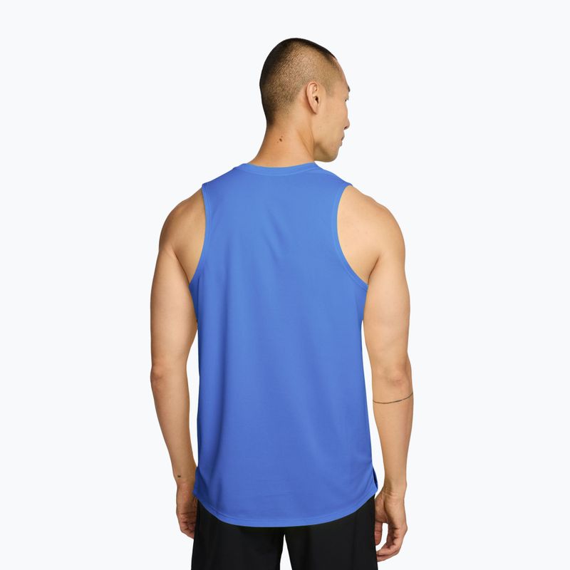 Футболка для бігу чоловіча Nike Miler Dri-Fit royal pulse 2