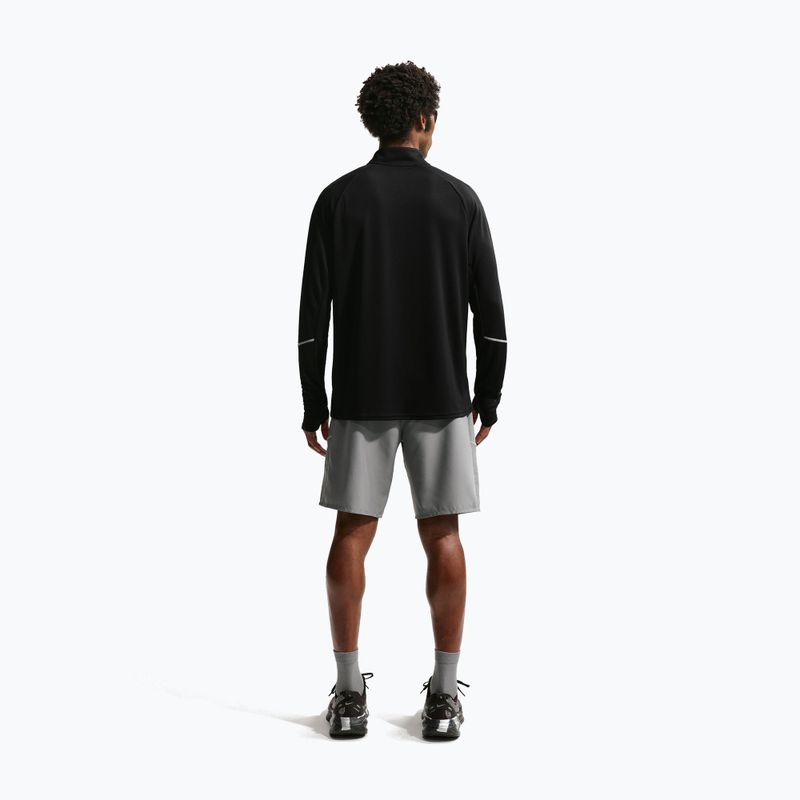 Кофта для бігу чоловіча Nike Miler Dri-Fit UV 1/2 Zip black 3