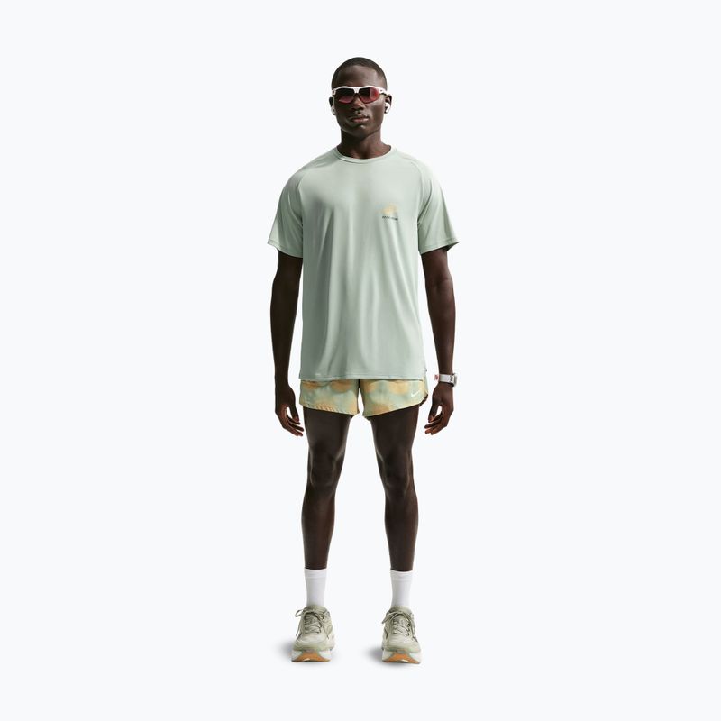 Футболка для бігу чоловіча Nike Stride Dri-Fit ADV jade horizon 2