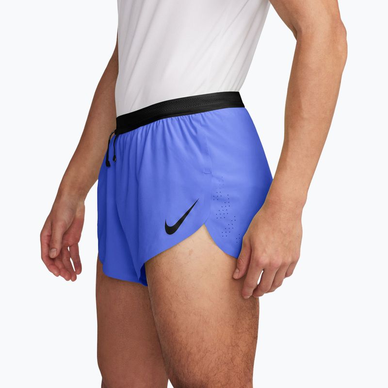 Шорти для бігу чоловічі Nike AeroSwift Dri-Fit ADV sapphire/black 3
