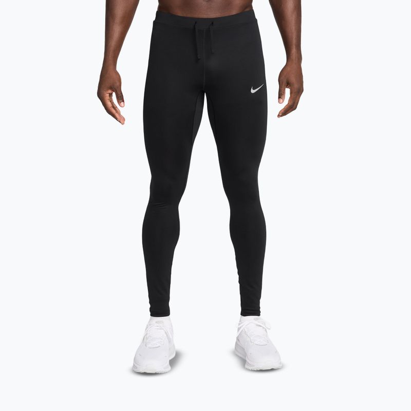 Легінси для бігу чоловічі Nike Miler Dri-Fit black/black