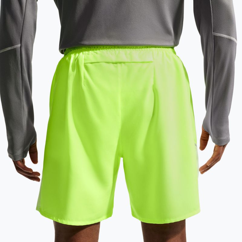 Шорти для бігу чоловічі Nike Miler Dri-Fit 2in1 7" volt ice/barely volt 6