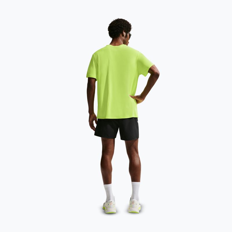 Футболка для бігу чоловіча Nike Miler Dri-Fit UV volt ice 3