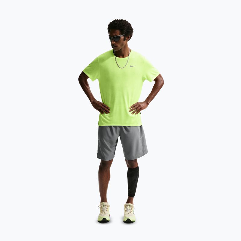 Шорти для бігу чоловічі Nike Miler Dri-Fit 9" smoke grey/smoke grey 2
