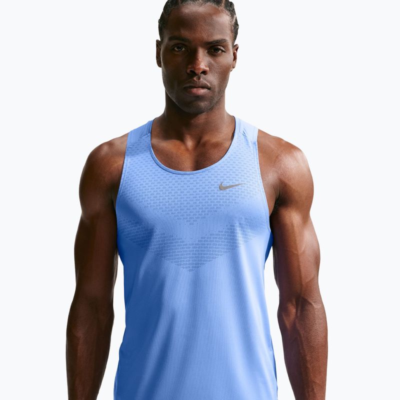 Футболка для бігу чоловіча Nike Stride Dri-Fit ADV royal pulse 4