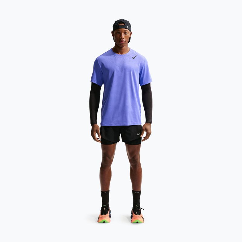 Футболка для бігу чоловіча Nike AeroSwift Dri-Fit ADV sapphire/black 2