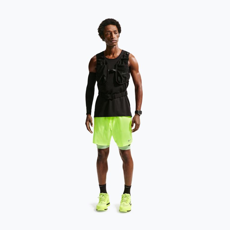 Шорти для бігу чоловічі Nike Stride Dri-Fit Brief-Lined 7" volt ice 2